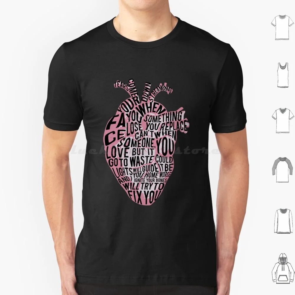 

Футболка с надписью «Fix You» для мужчин, женщин и детей 6xl