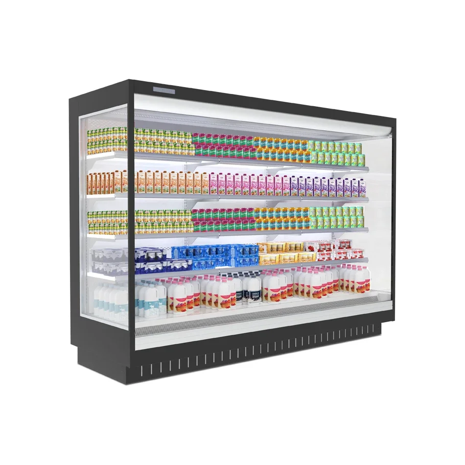 # for Air Curtain Showcase Commercial Fresh Air Curtain Cabinet Refrigerator Refrigerated Showcase