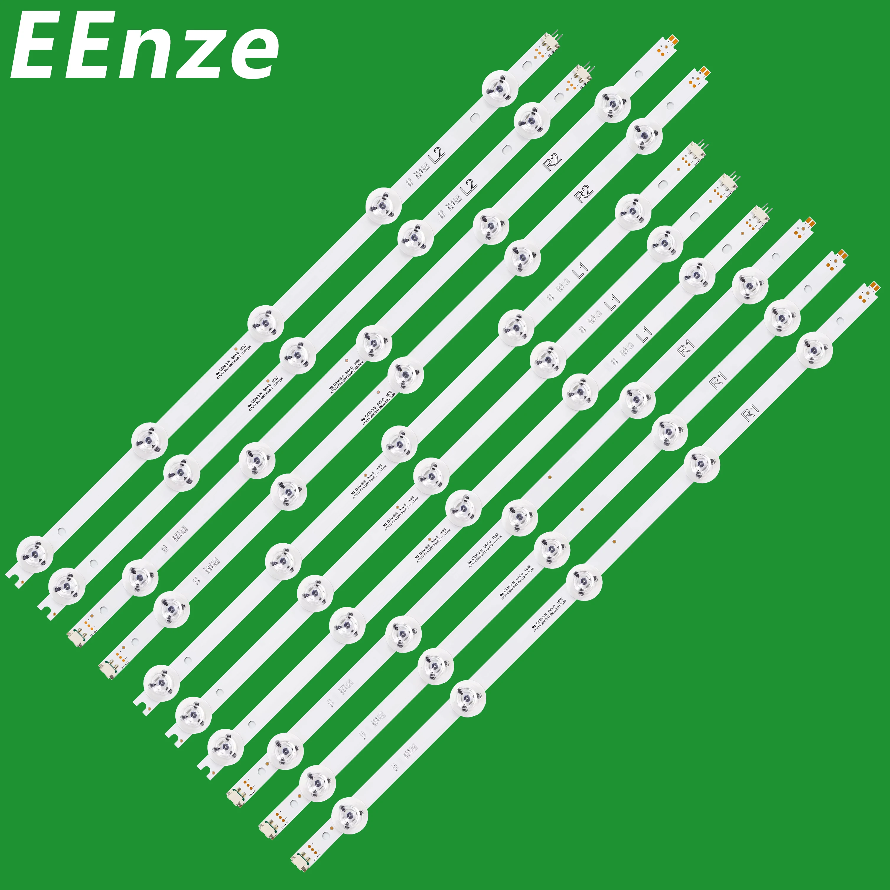 LED قطاع ل TX-47AS740 TX-47AS802B TX-47AS740B TX-47AS650E TX-47ASW654 TX-47ASW754 LC470DUF-VGF1 VG F1 6916L-1812A 6916L-1813A