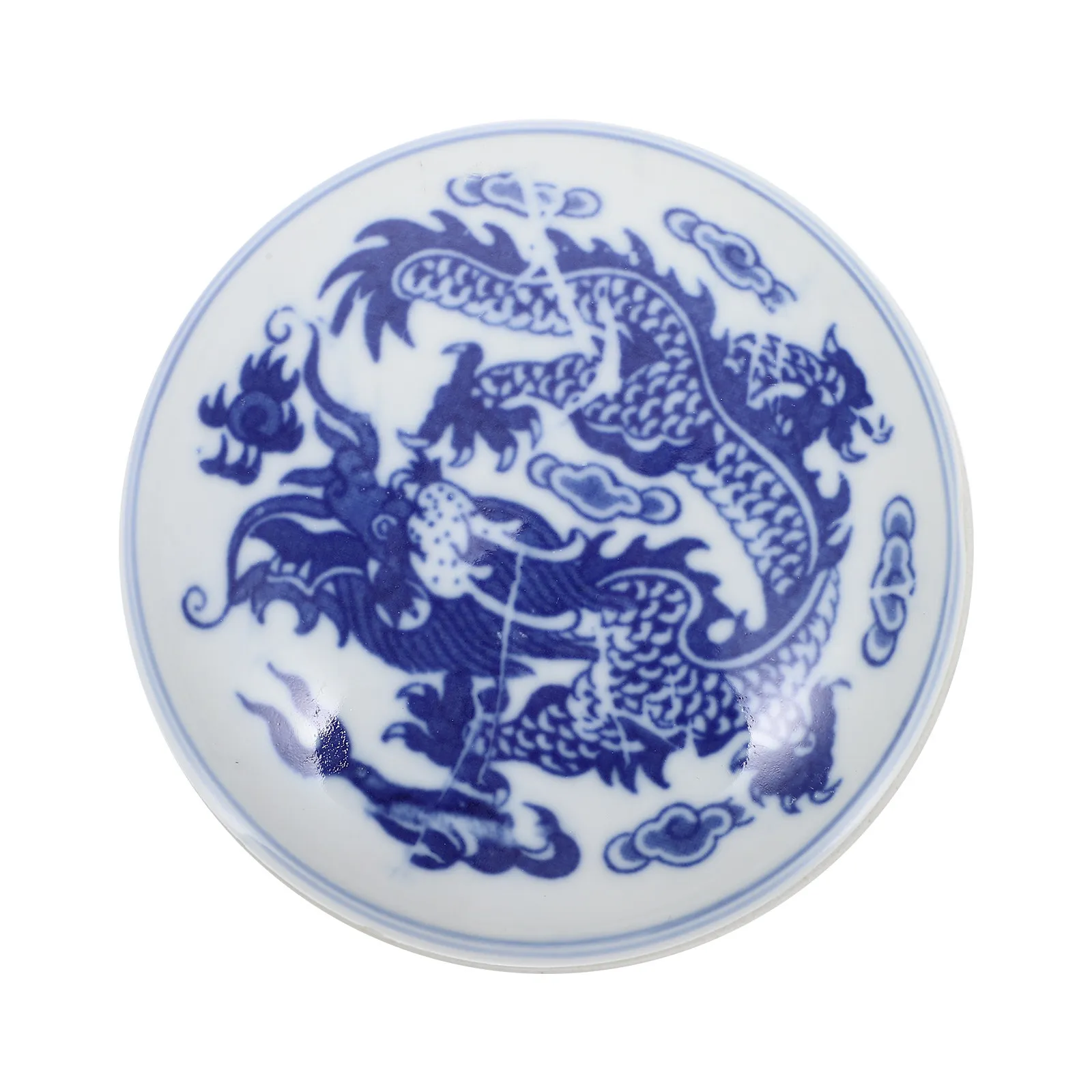 Portable Round Inkpad with Vibrant Red Ink Suitable for Calligraphy Rubber Stamps Scrapbook Crafts Lightweight Art Tool