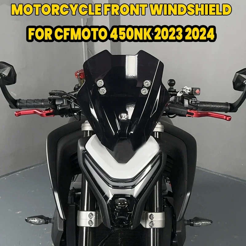 For CFMOTO 450NK NK450 NK 450 2023 2024  Motorcycle Screen Windshield Fairing Windscreen Accessories