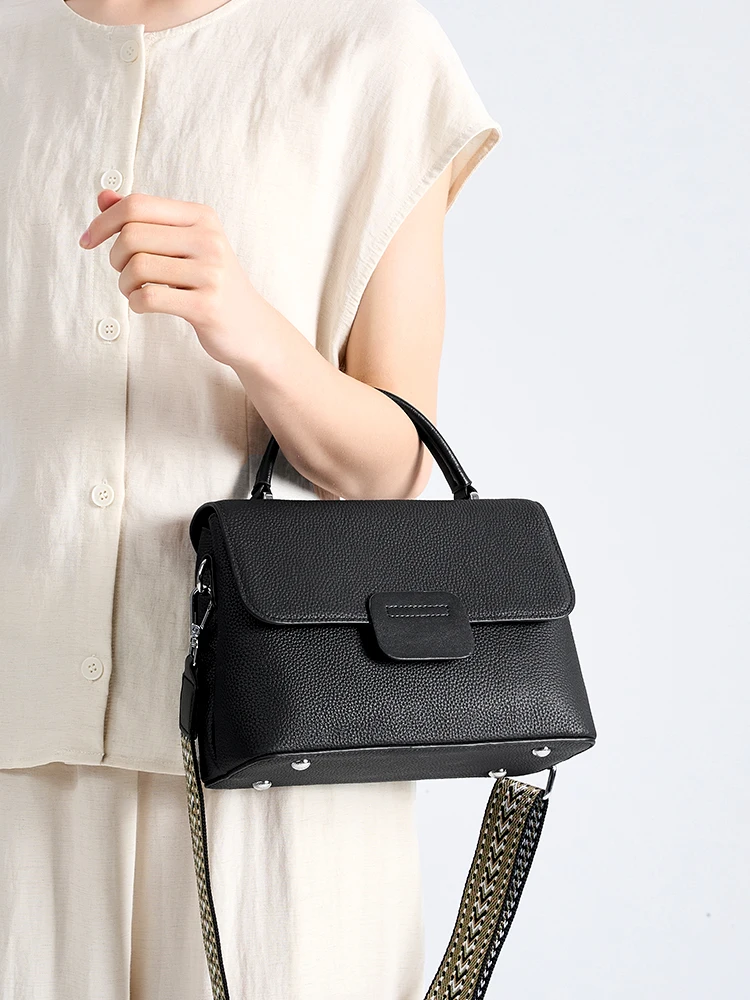 

Ladies Soft Cowhide Luxury Designer Underarm Bags Women’s Casual Cow Leather Shoulder Bag Female Fashion Commuting Handbags Lady