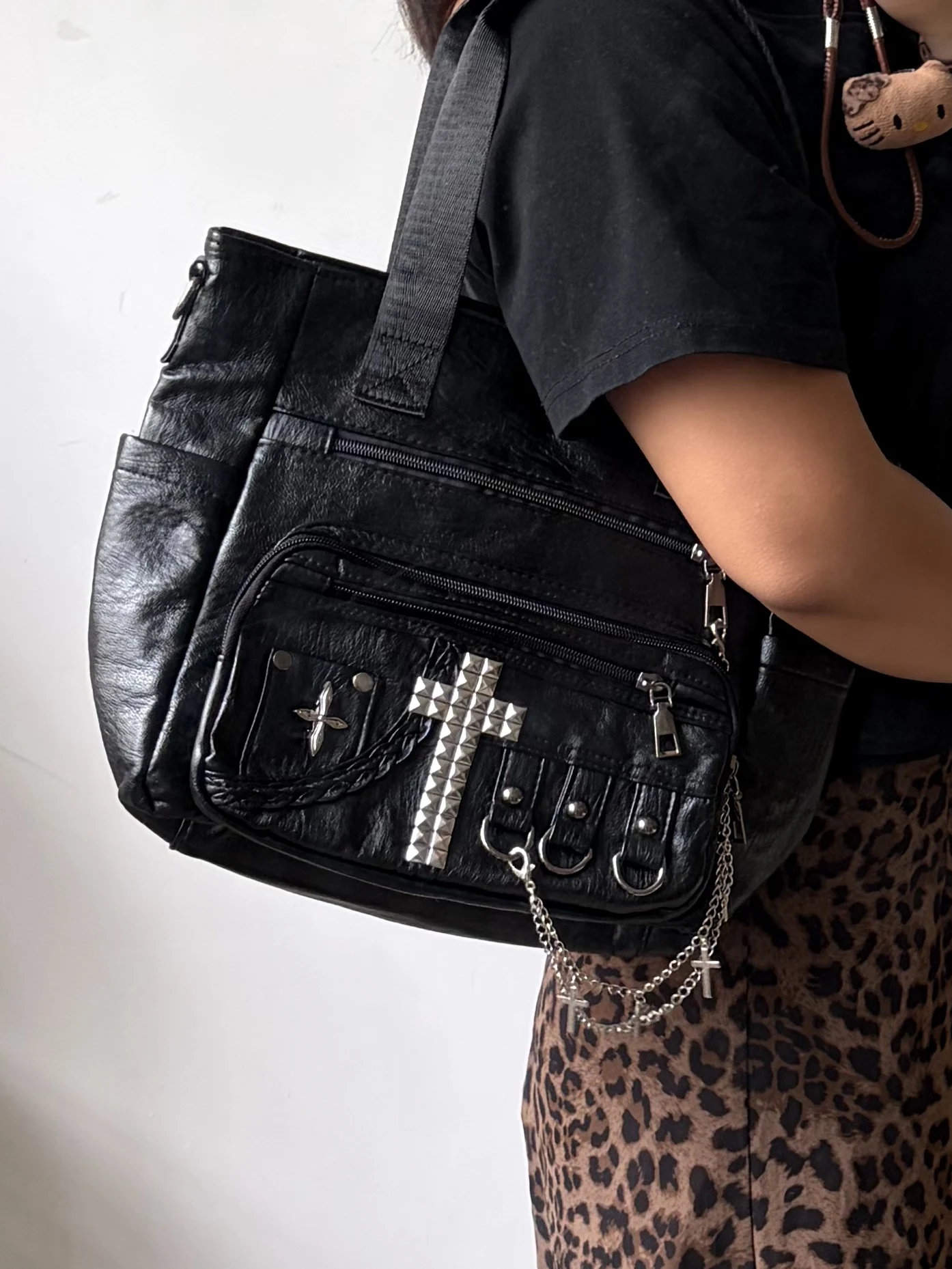 Retro Messenger Bag for Women's Tote Bag Shoulder Bag Original Designed Y2K Bags