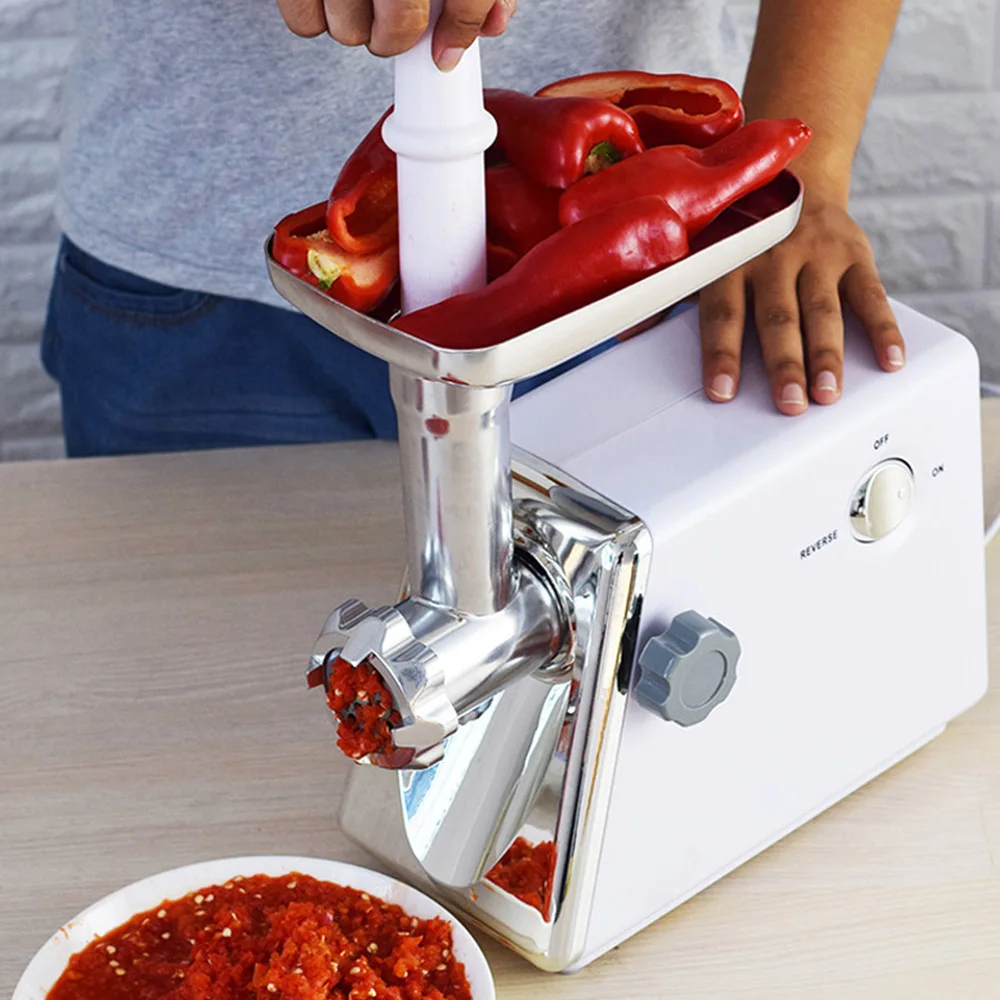 Automatic Sausage Stuffer Electric Meat Grinder Multifunctional Meat Mincer Pepper Sausage Grinding Machine