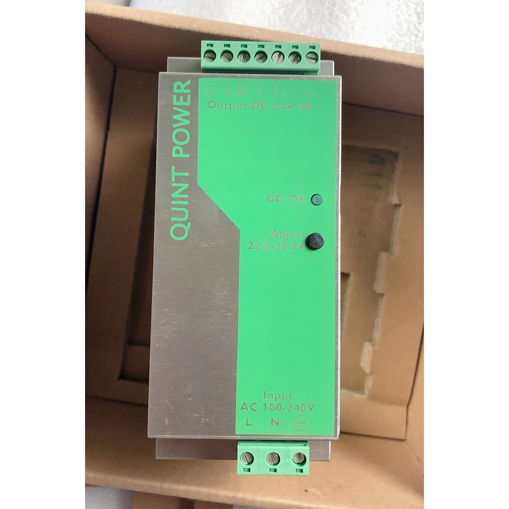2938581 QUINT-PS-100-240AC/24DC/5 QUINT POWER 24VDC/5A schakelende voeding