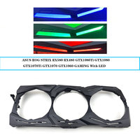 Original 5pin ASUS ROG STRIX RX480 RX580 GTX1070Ti GTX1080 GTX1080Ti GTX1070 GTX1060 GAMING With LED Light Graphics Card Shell
