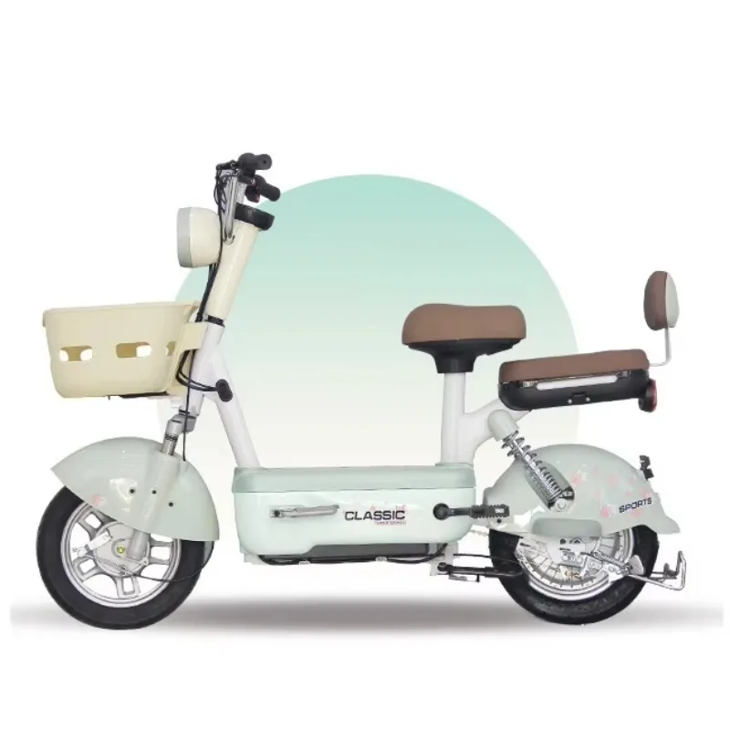 Zuimi High-end Aluminum Alloy Frame Adult Electric Bike With Storage Battery Made In China High Battery Life Best Selling Electr