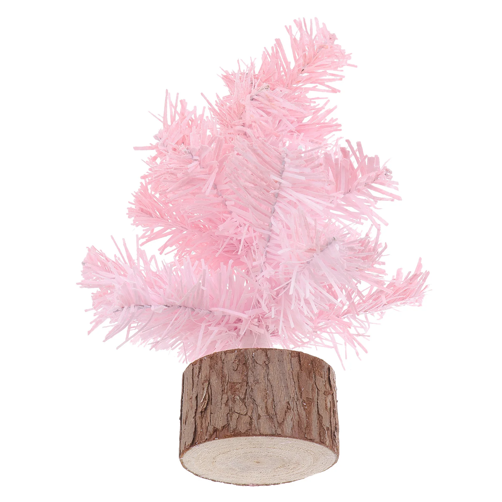 

30Cm Pink Mini Christmas Tree Decorations Mini Artificial Desktop Tree For Holiday Party Home Nursery Kitchen Decoration