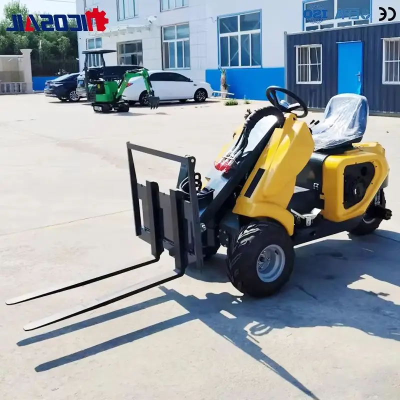 Wholesale Mini Three Wheel Loader Compact Wheel Loader Supplier Small Loader Machine OEM Available for Dealers
