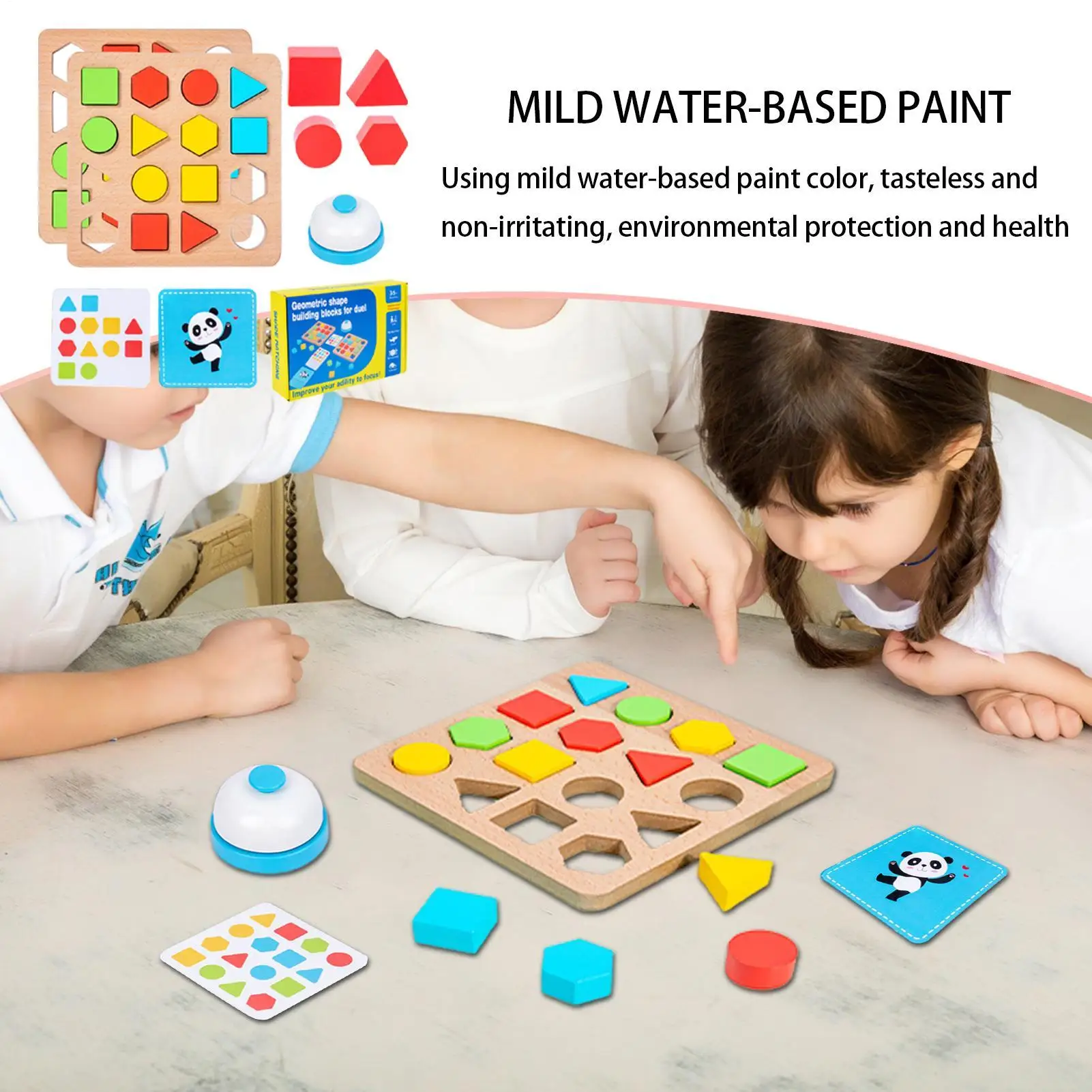 شكل فرز مكعبات بناء تعليمية خشبية للأطفال أشكال ألعاب تعليمية للأولاد والبنات في مرحلة ما قبل المدرسة وأعياد الميلاد وعيد الميلاد