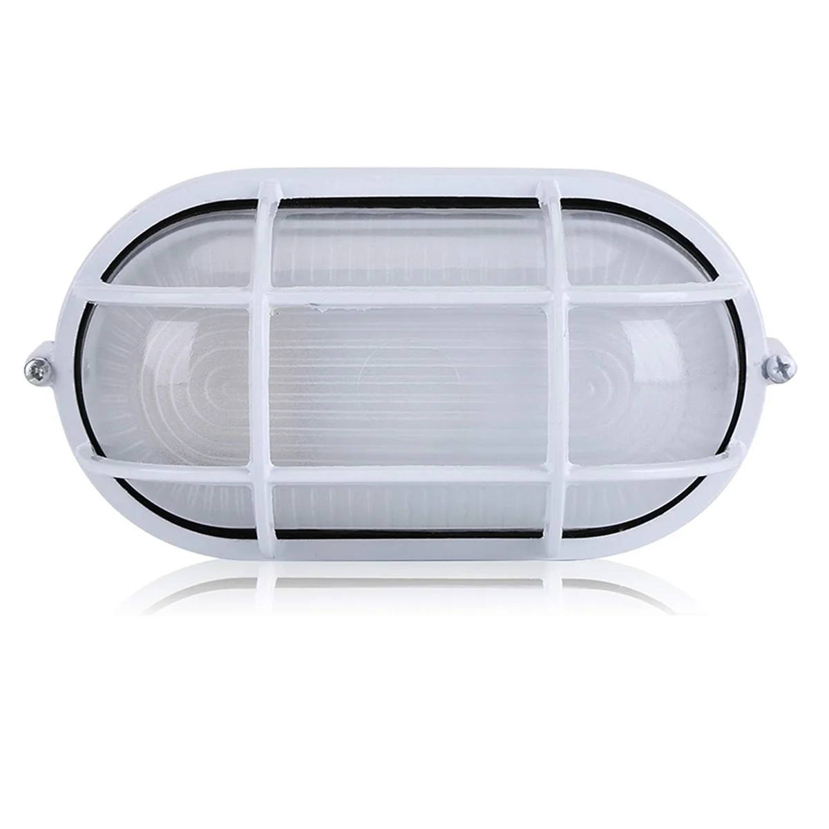

A96Q-High Bright in Ground Outdoor Oval Round Proof Sauna Steam Room for Stair Patio Garden Floor(Excluding Light Bulbs)