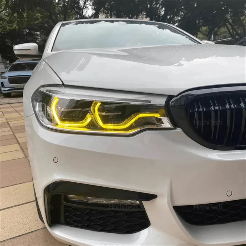 Car Front Headlight Yellow Daylight Led Board for BMW 5 Series G30