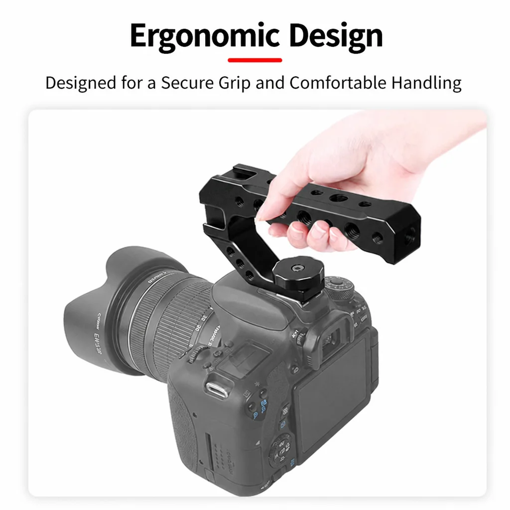 Górny uchwyt aparatu, mini sli – Camera Cage Rig recenzja i cena