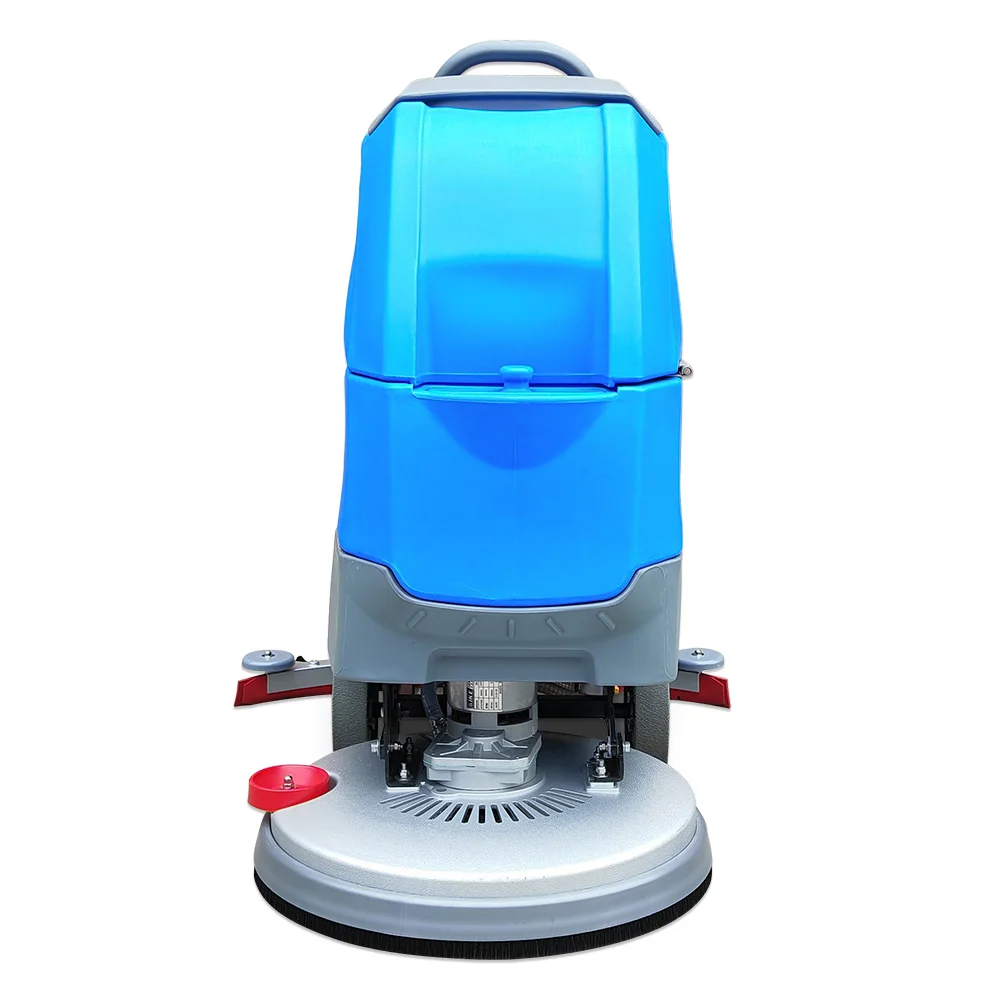 

Electric Industrial Commercial Hand Push Cleaning Machine Floor Scrubber/Sweeper for Hotel Supermarket Factory Warehouse