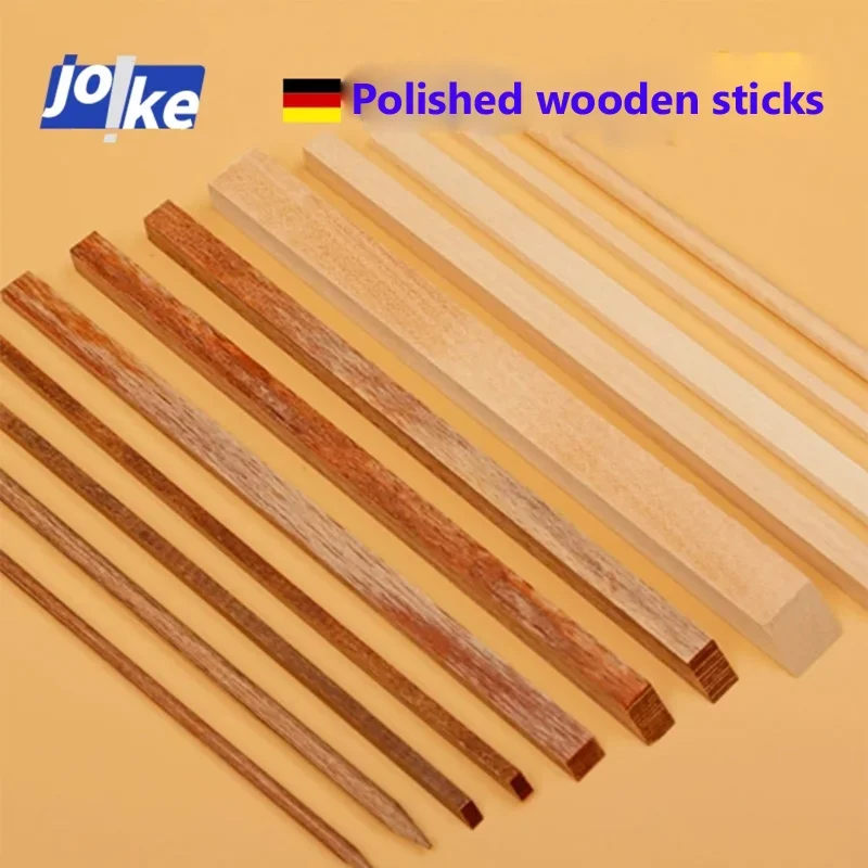 1PCS JOKE polished cork strips Mold mirror polishing rod 3*7/ 6.5*150mm Square rectangular round polished softwood/hardwood