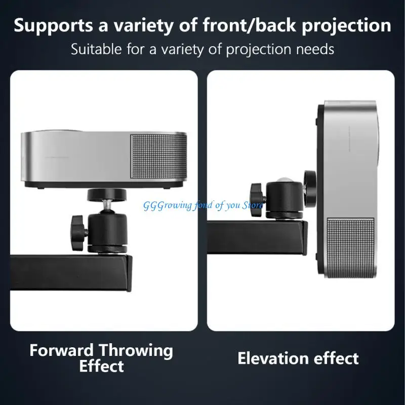 حامل معدني قابل للطي مثبت على الحائط H9EB مع دوران محورين لأجهزة العرض والكاميرات التي توفر مقاس 1/4 #3