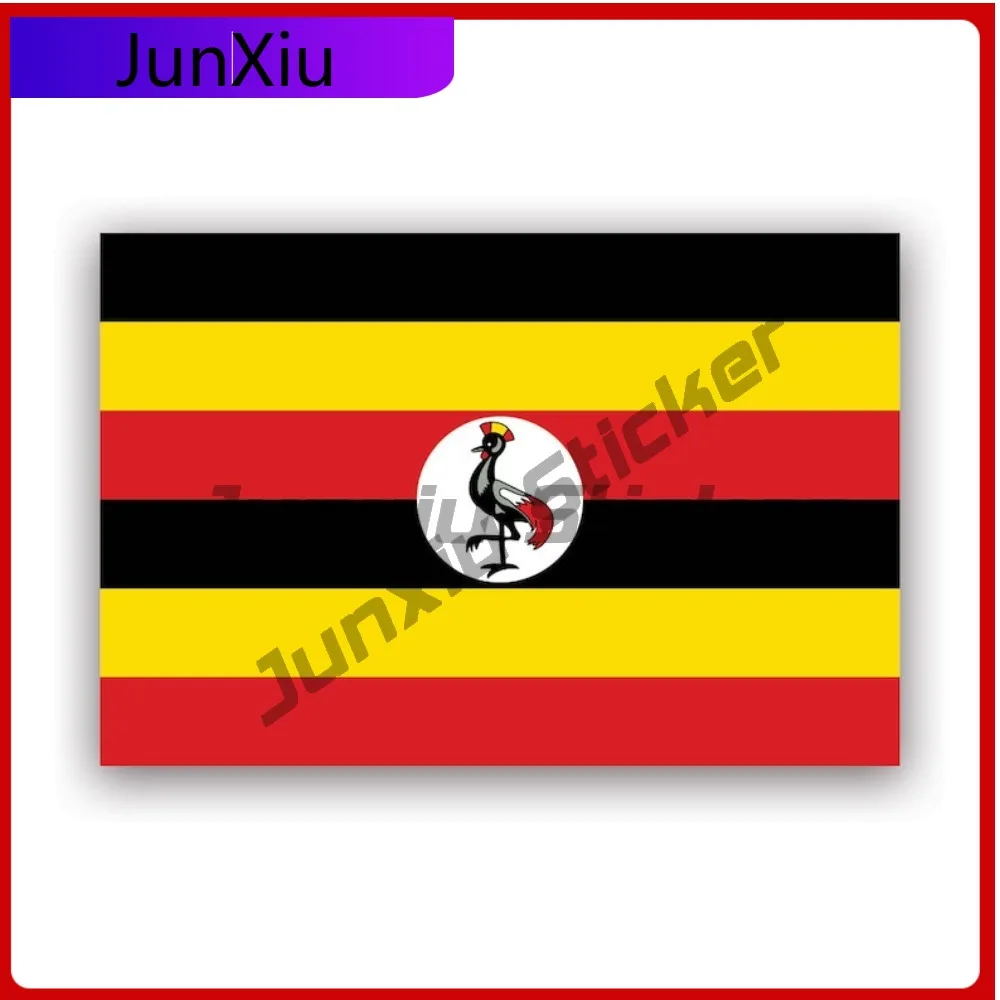 Ugandan Flag Sticke…