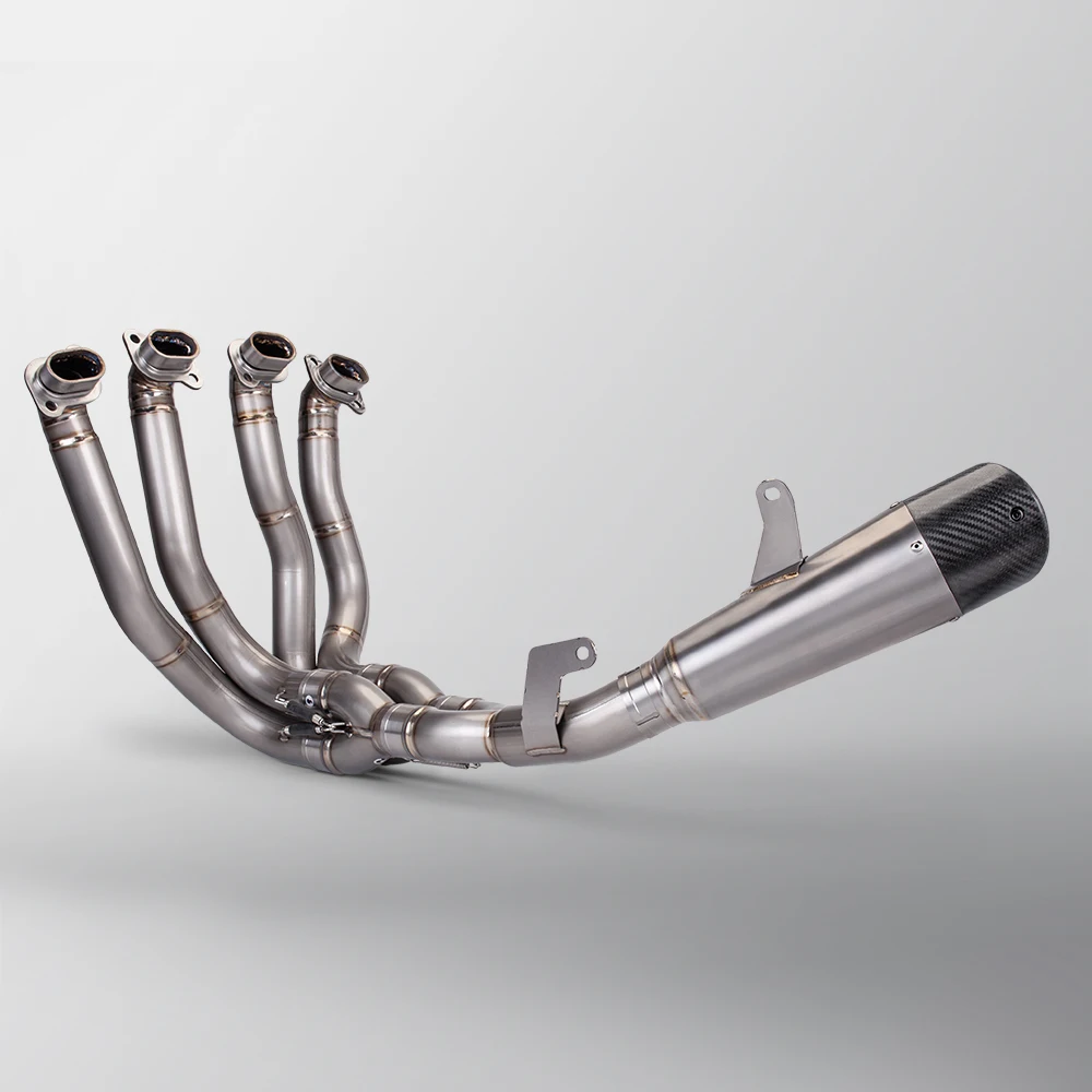 High PerformanceModified Titanium Alloy Exhaust Pipe System, Suitable for 2017-2020 Motorcycle Ninja H2