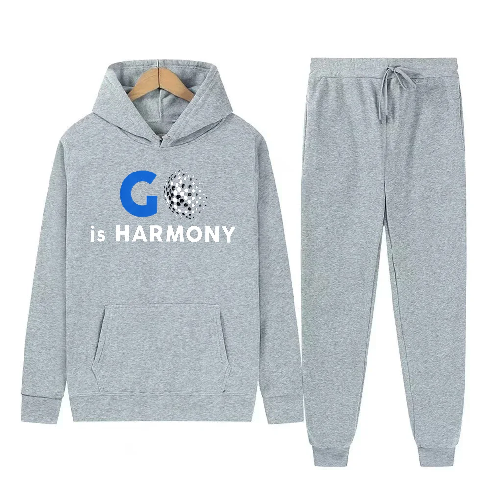 طقم هوديي كاجوال وسراويل كاجوال للرجال، طقم ملابس رياضية وسراويل رياضية للرجال والنساء، بدلة دافئة للخريف والشتاء للرجال #5