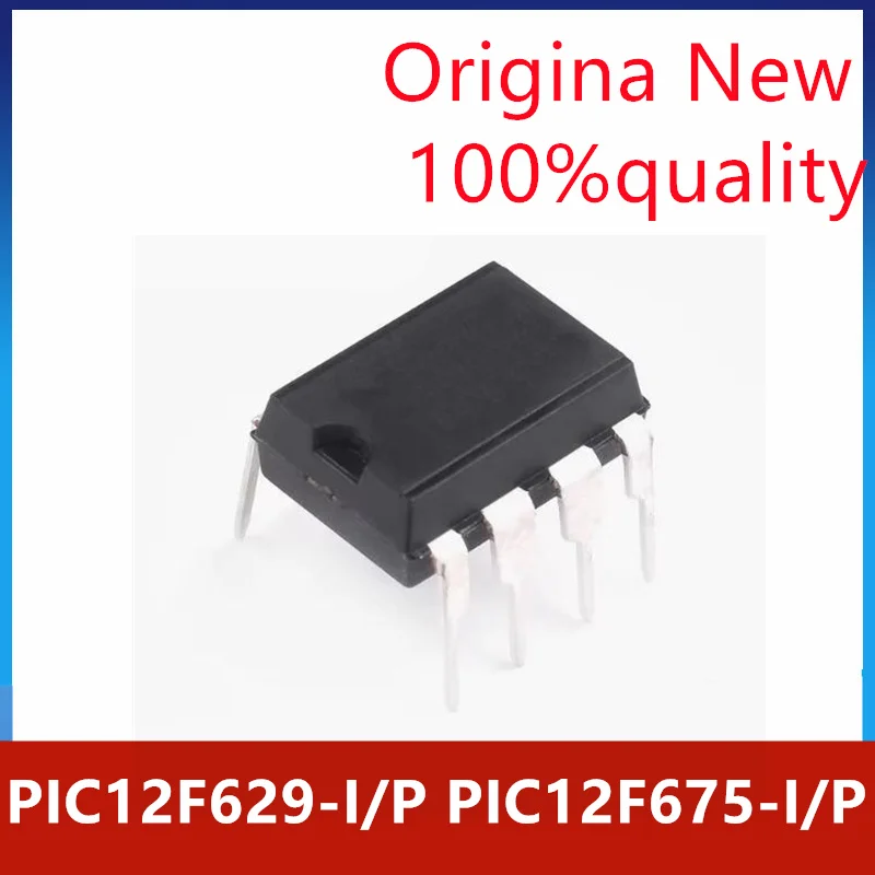 (1piece)100% New PIC12F629-I/P PIC12F675-I/P PIC12F629 PIC12F675 12F629 12F675 DIP-8 Chipset