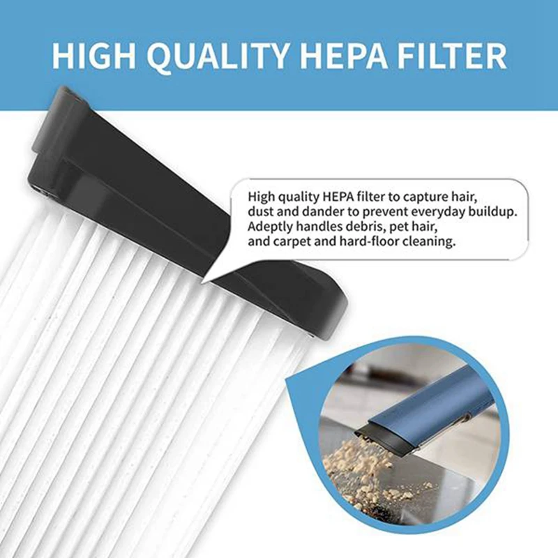 サメの交換用フィルター、コードレスハンド掃除機、wv401、wv401bl、wv401pk、5個