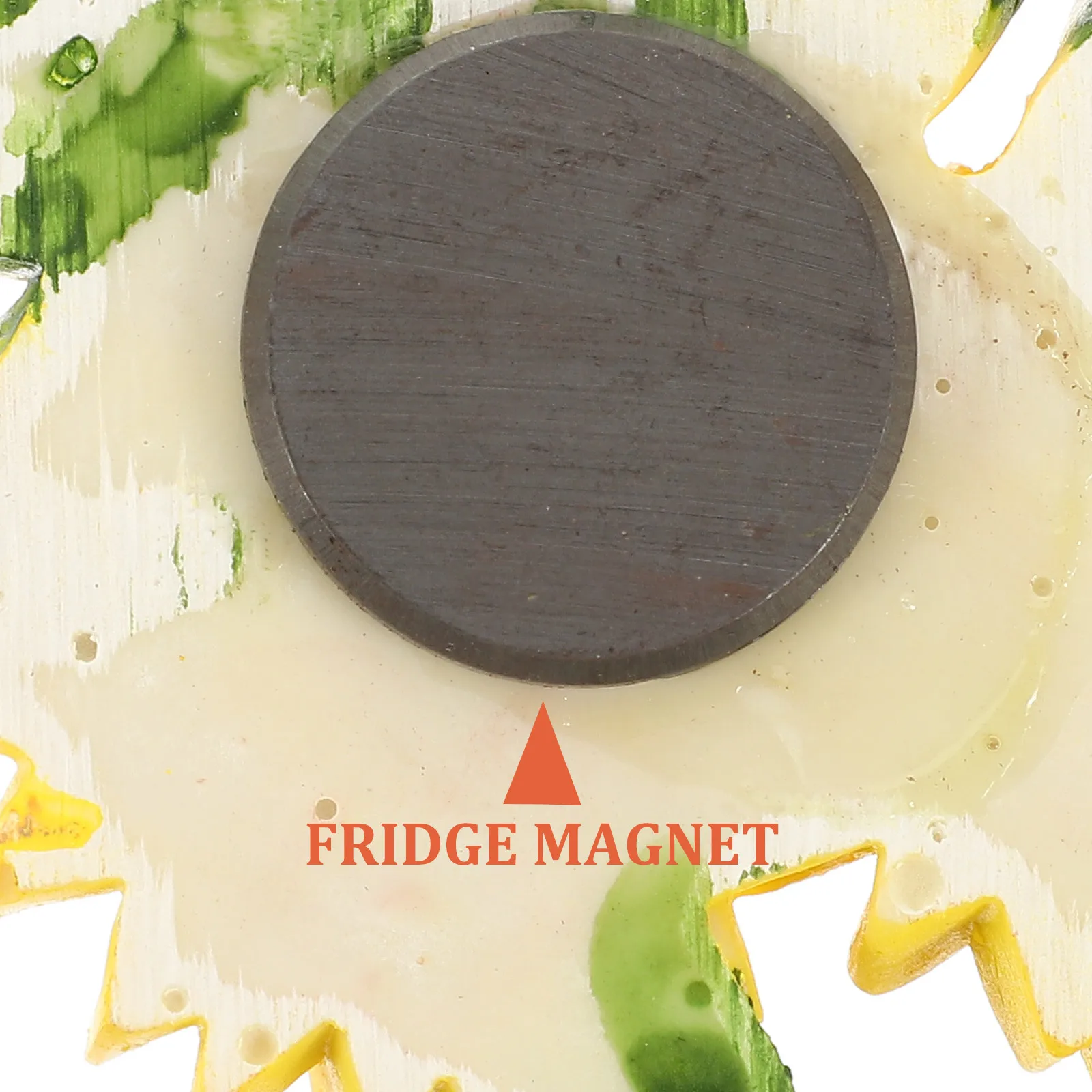 

4Pcs Cute Flower Refrigerator Magnets Decorative Fridge Decals for Pinning Notes Recipes Artwork on Metal Surfaces Home Kitchen