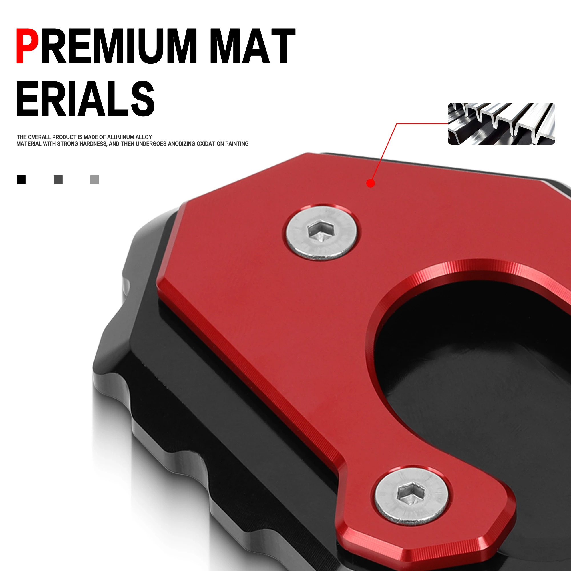 ل CFMOTO 800MT 800 MT دراجة نارية الملحقات CNC مسنده الجانب حامل تمديد CF MOTO 800 MT800 2024 2025