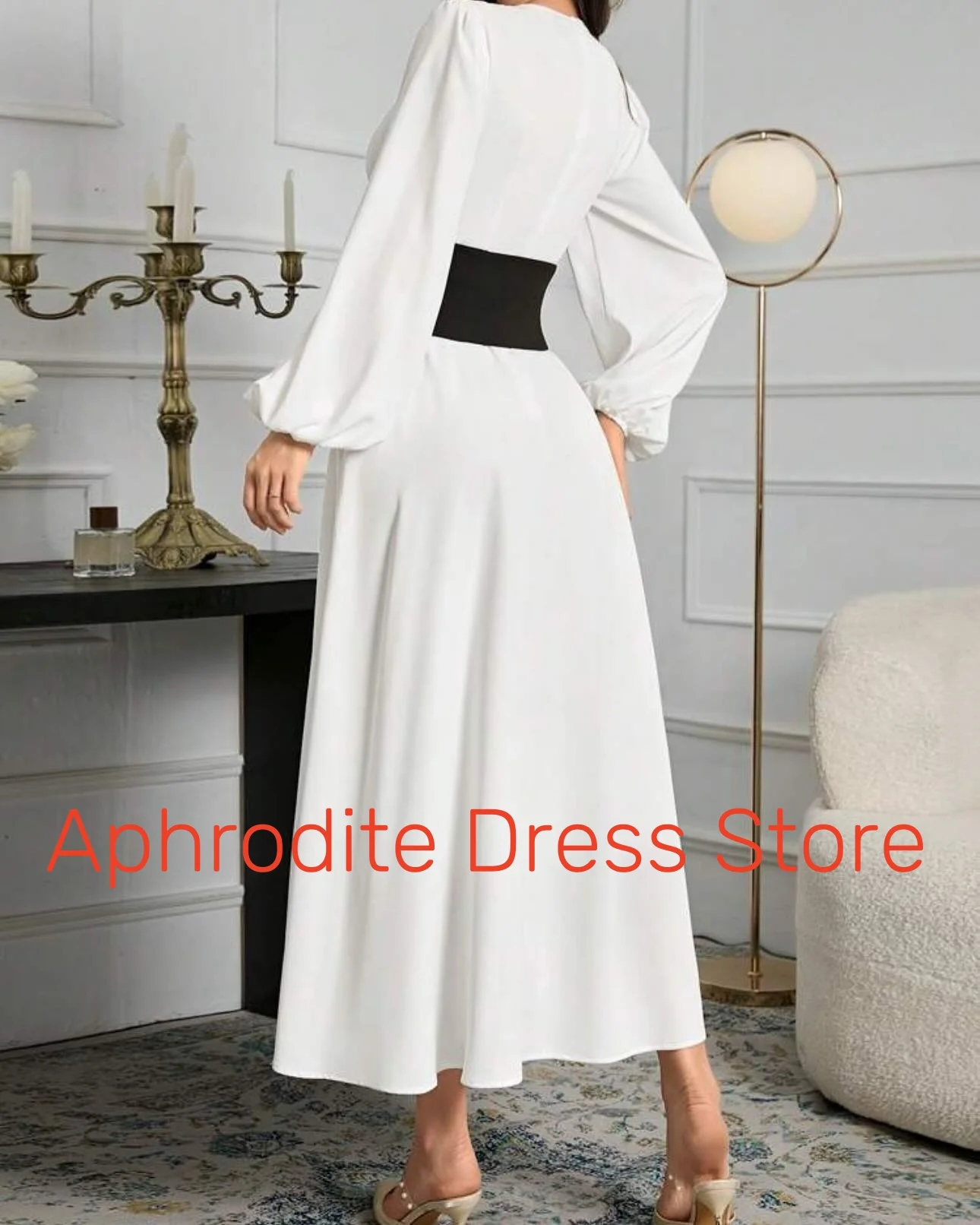 Customized High Quality Jersey Crystal Evening Dresses Temperament Long Sleeves Celebrity Gowns Custom Made Homecoming