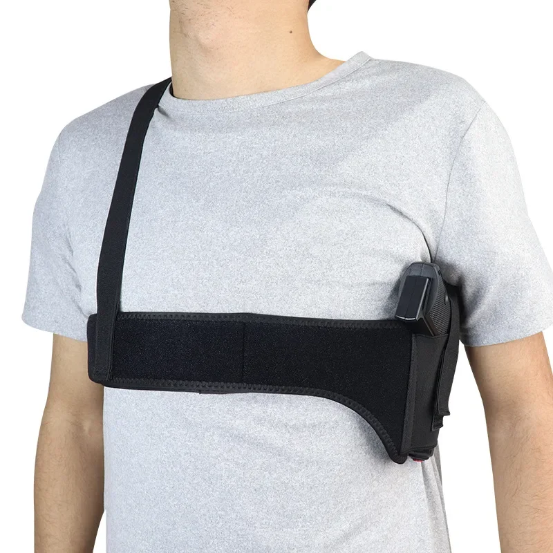 

Outdoor Hunting Underarm Holster, Portable Tactical Pistol Holster, Neoprene Underarm Stealth Quick Draw Holster