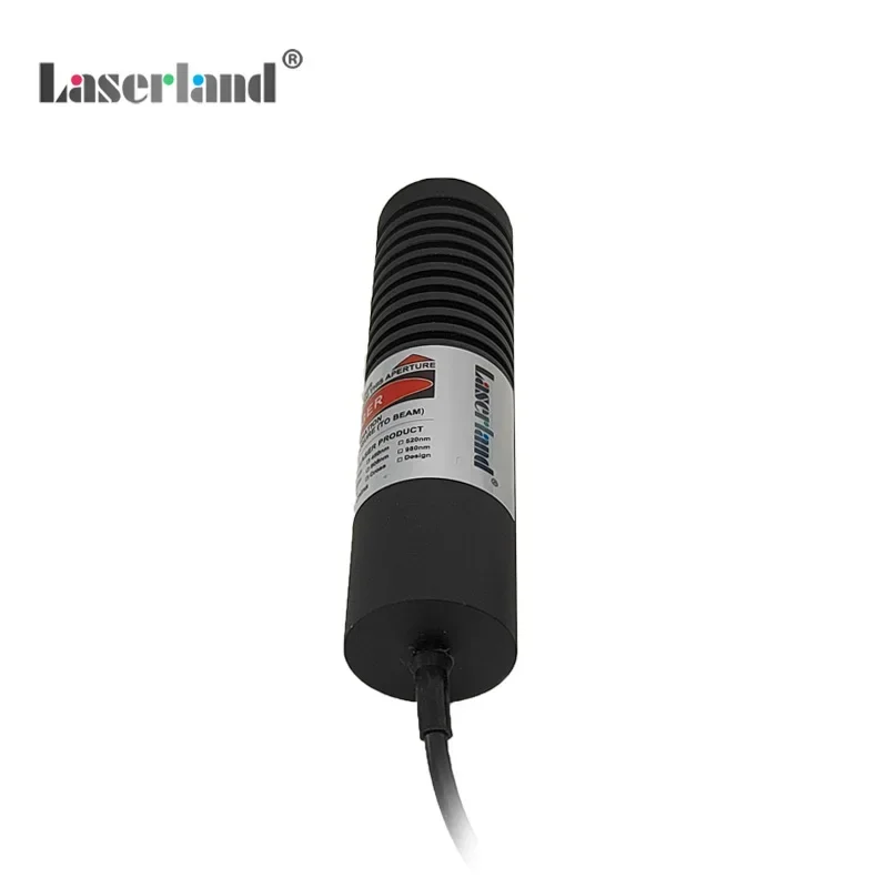 Módulo laser gerador de linha verde resistente à água 520nm para alinhamento de corte de serragem de madeira de pedra 26mm