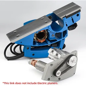 رأس قاطع لولبي مسوي كهربائي ، مقبض خشبي لآلة التخطيط ، أداة النجارة ، مغزل الرأس ، 110 مم أفضل 6 مبيعات مغزل المسوي - رقم 6