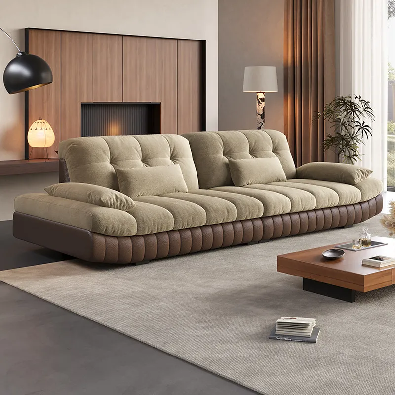 Narrow Black Living Room Sofas Designer Nordic Individual Floor Sofa Living Room Lazy Boneless Divano Soggiorno Home Furniture view 5