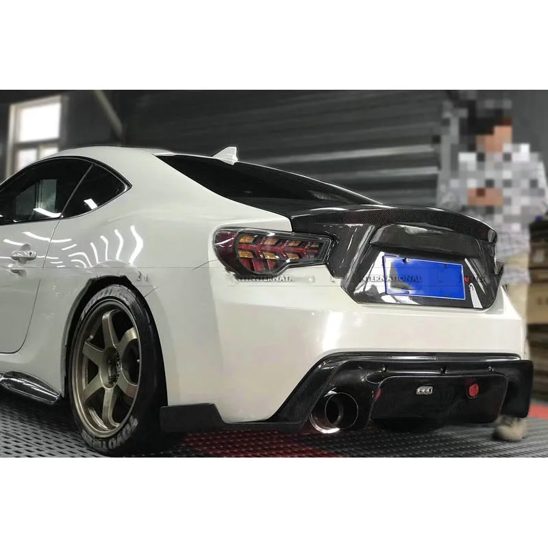 

For Toyota 86 Subaru BRZ Carbon Fiber Modification EPA Trunk Liver Trunk Tail Cover Facelift