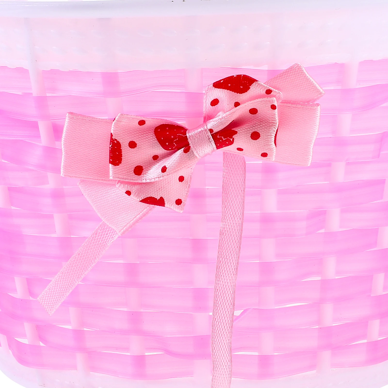 

KESYOO Kids Bike Basket Set 5 Pc with Handlebar Covers Streamers for Scooters Decor