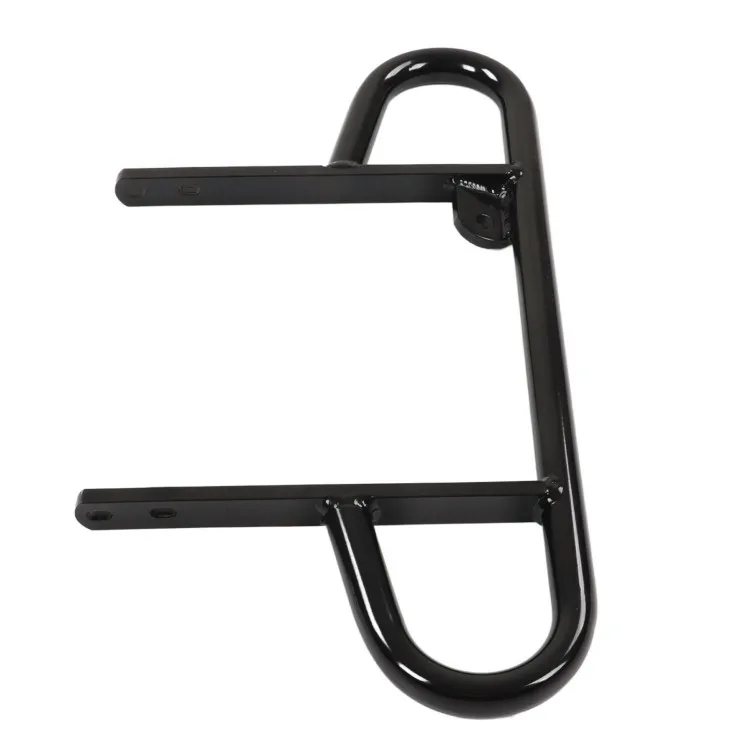 ATV Rear Wide Grab Bar Bumper Glossy Black Powder Coated Strong Balance Comfortable Grasp Fit For YFZ 450