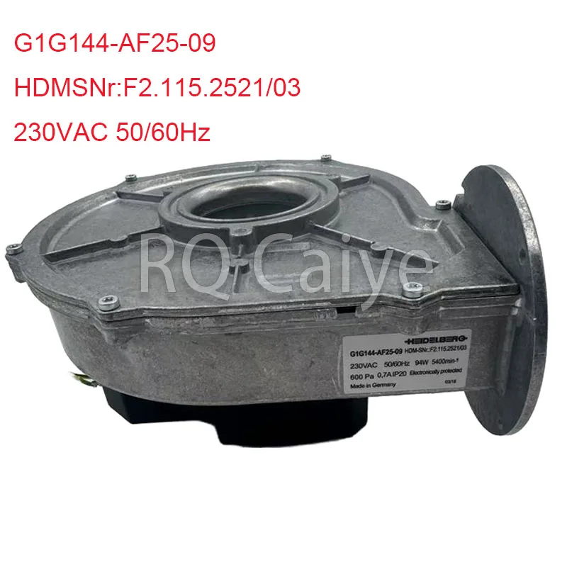 Brand New made in Germany Cooling Fan G1G144-AF25-09 F2.115.2521 SM74 CD102 SM102 XL105 heidelberg Printer Machine Spare Parts