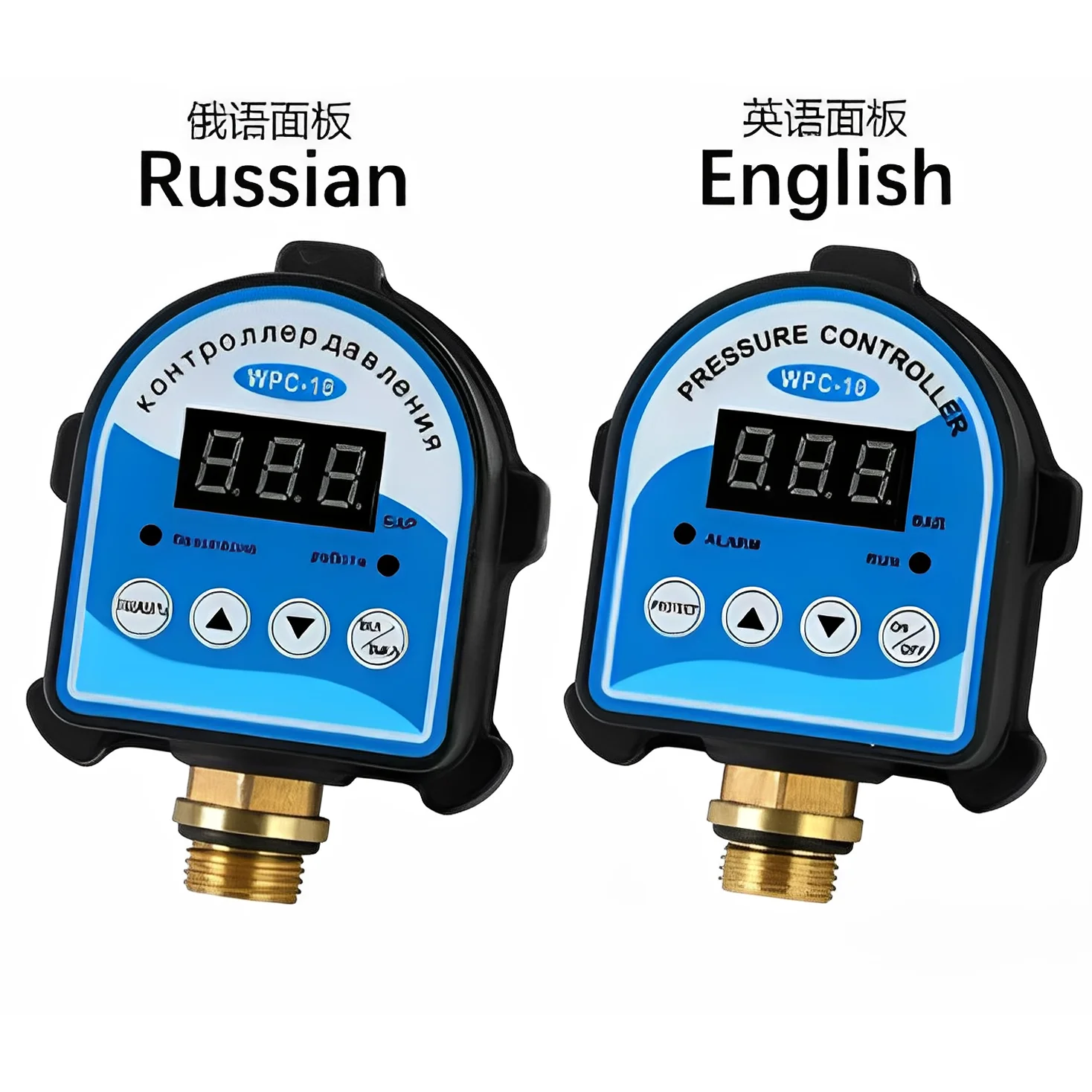 WPC-10 Water Pump Water Shortage Protection Pressure Switch Fully Automatic Electronic Digital Display Booster Pump  Controller