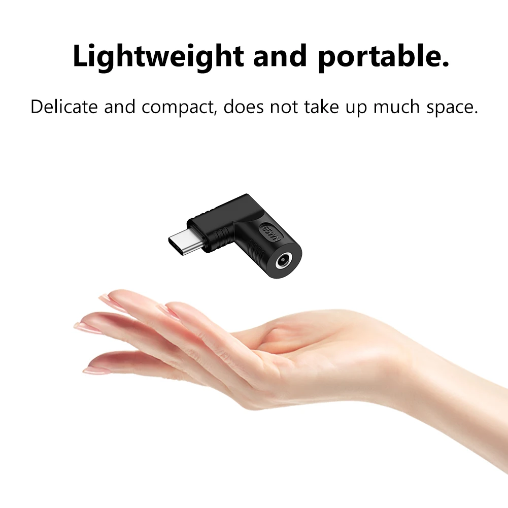 65W DC-USB C PD 전원 어댑터 Xiaomi Samsung Huawei 용 C 커넥터 자동 식별에 고속 충전 충전기