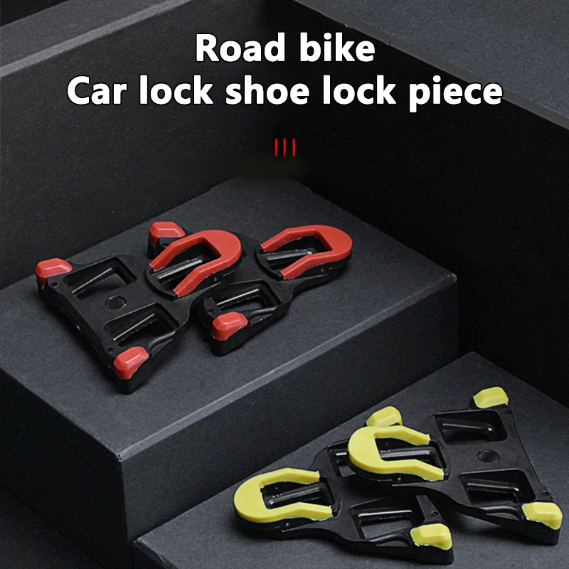 Road Bike Pedal Cleat SPD SL Bicycle Pedals Plate Clip Self-locking Plate Float Pedal Cleats Cycling Shoes Bicycle Accessories