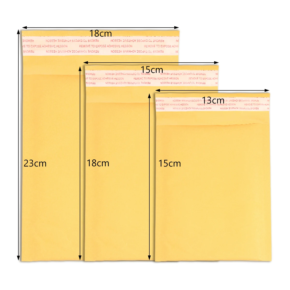 10-20pcs Yellow Kraft Bubble M - Letter Envelope Kraft 评论和价格