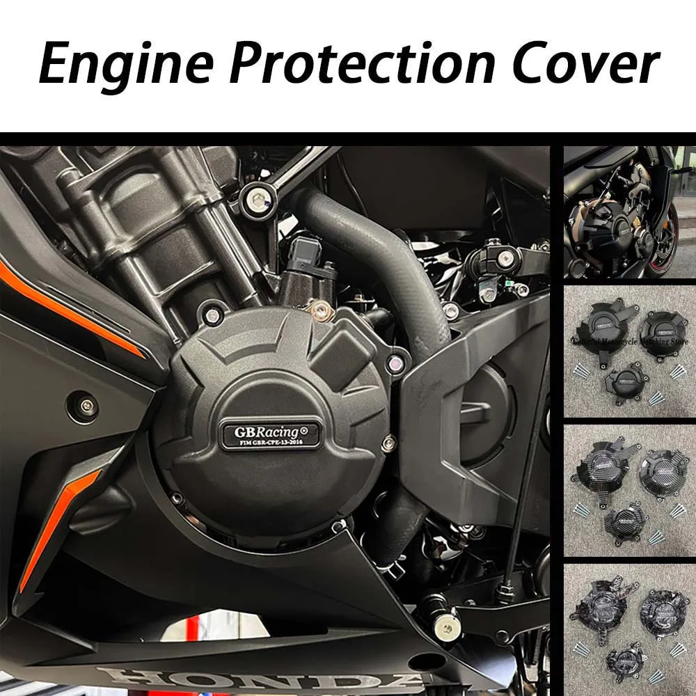

CB650R & CBR650R Engine Cover Set CBR650R Protection Cover CB650R Engine Guard For HONDA CB650R 2021 - 2025 CBR650R 2021 - 2023