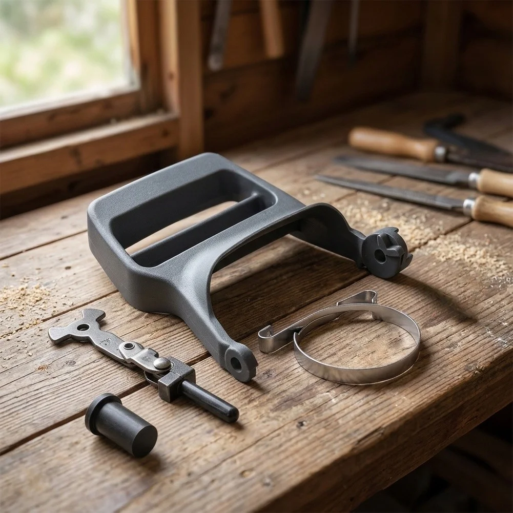 Safety Brake Lever Brake Handle Kit For Challenging Cutting Tasks Robust Metal Construction Enhanced Grip Design
