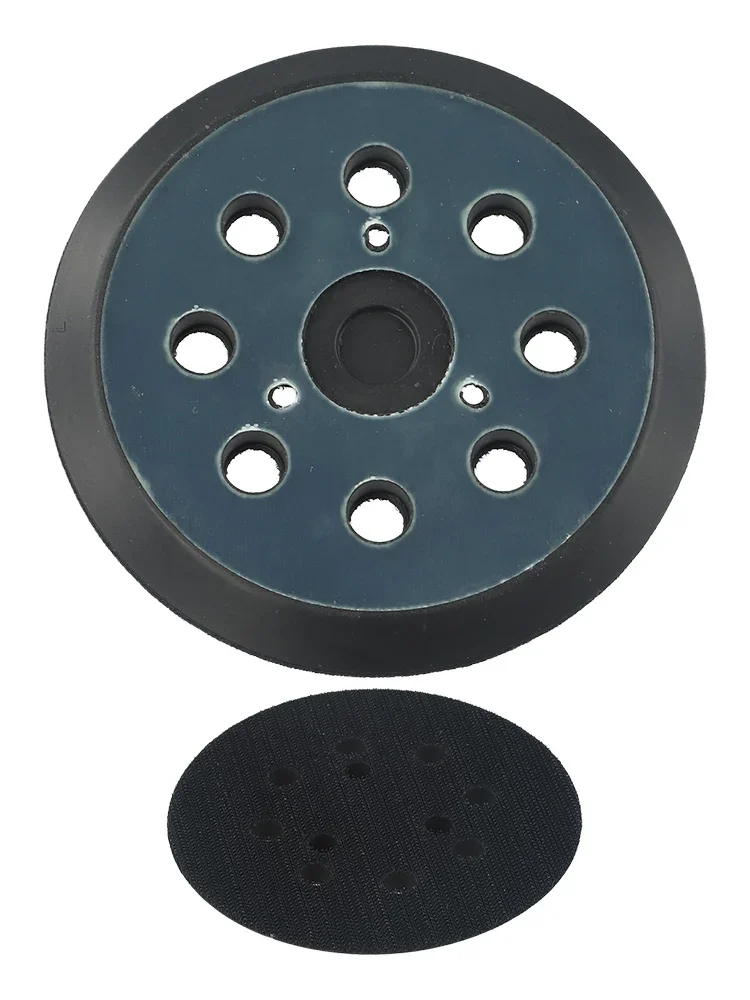 

1Pc Polishing Pad Grinding Disc Backing Pad 125mm 8 Hole Hook And Loop For 43081-8 Bo5030 BO5041 Mt922 Sander Polishing Machine