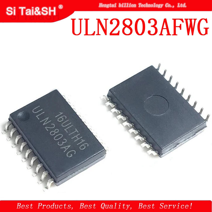 

10pcs ULN2803AFWG ULN2803AG ULN2803 SMD ULN2803A ULN2803ADW Waterproof shell