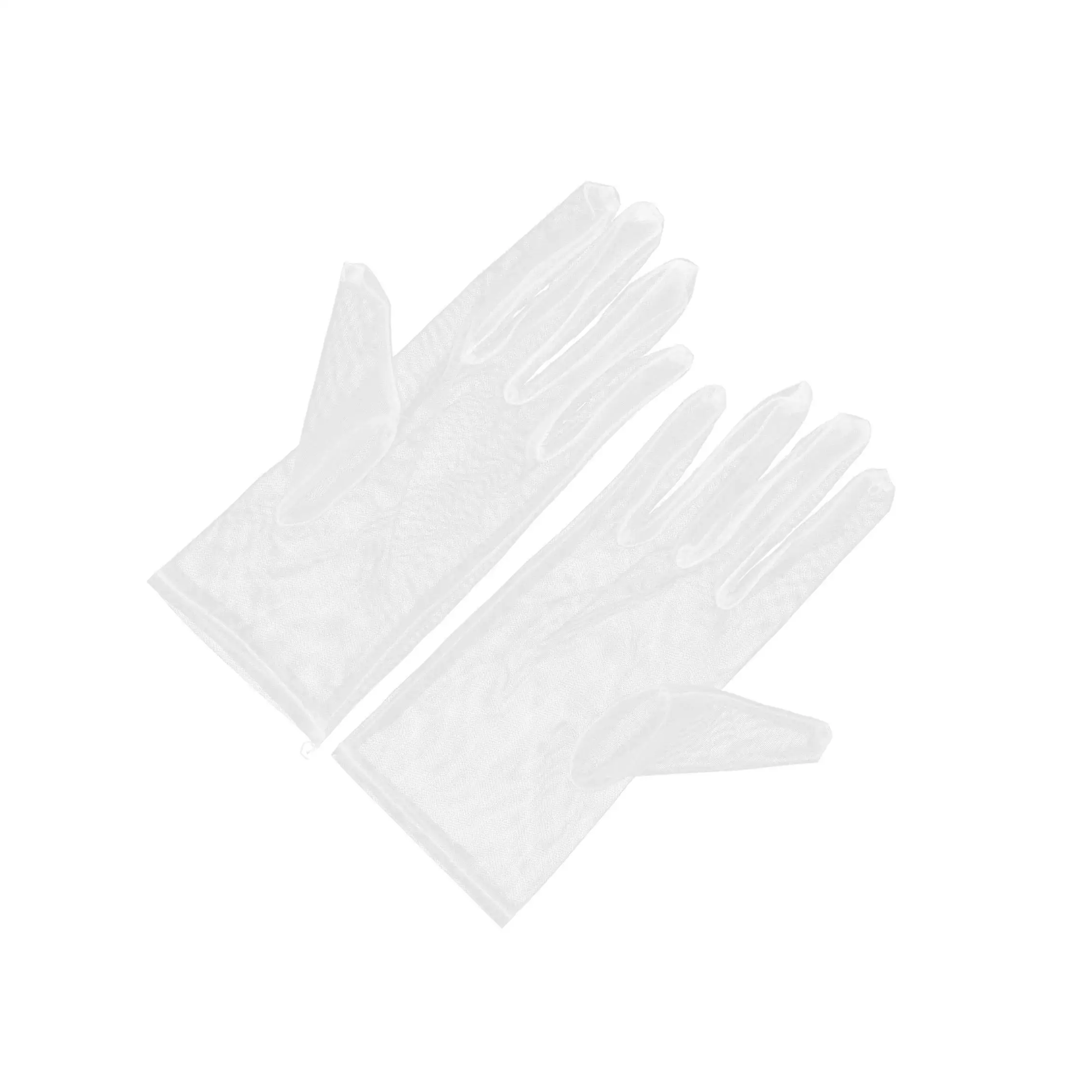 

Модные свадебные перчатки невесты, тонкие аксессуары для костюмов до запястья, белые