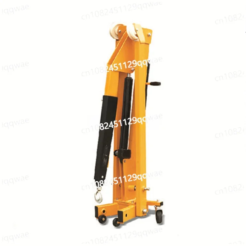 Hoular European Single Arm Crane LH-D10 Single Arm Crane Mobile Folding Hook Handling Pallet Small Crane