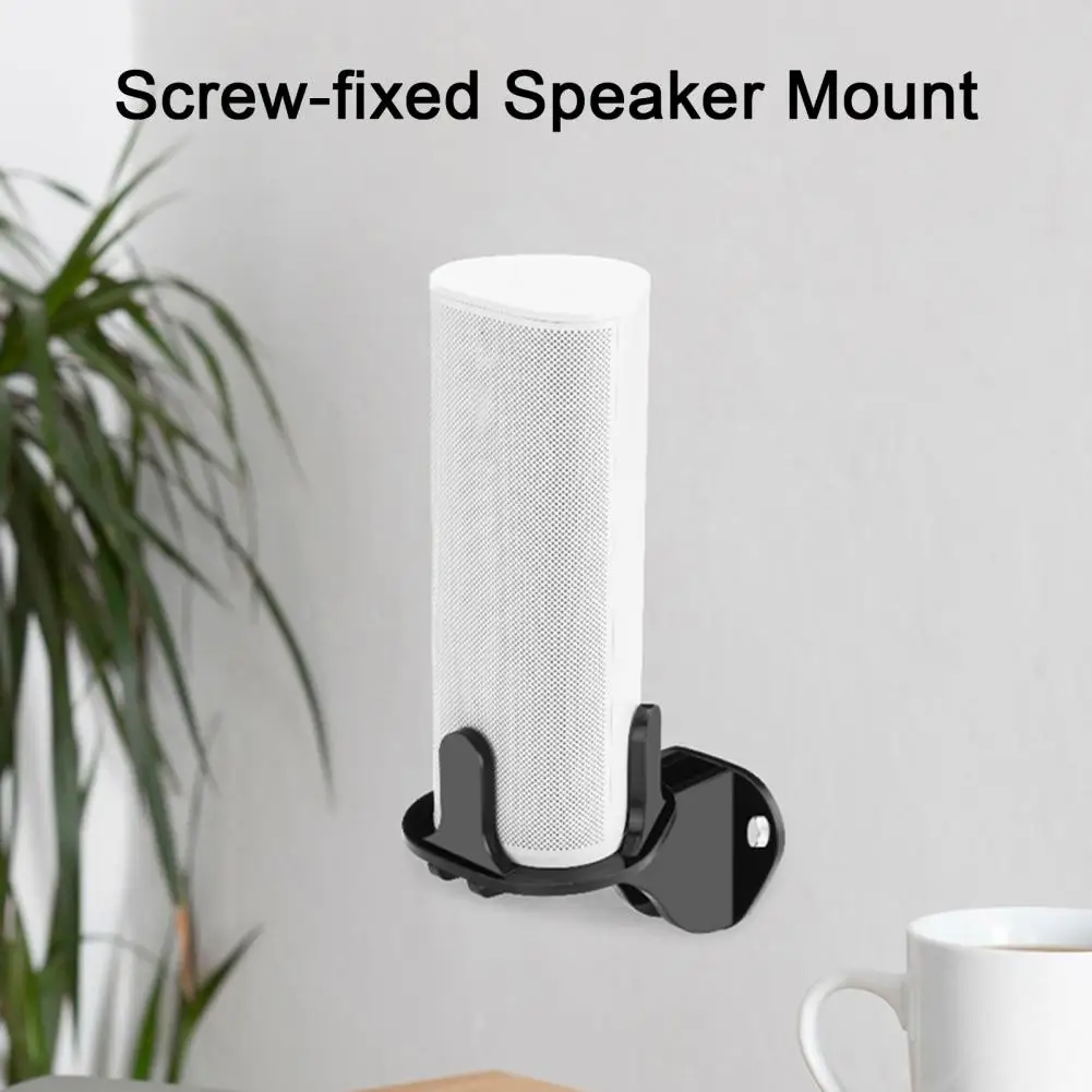 Настенное крепление для динамика Акриловая подставка для динамика с треугольной опорой для настенного монтажа Высокая стабильность Простая установка для Roam