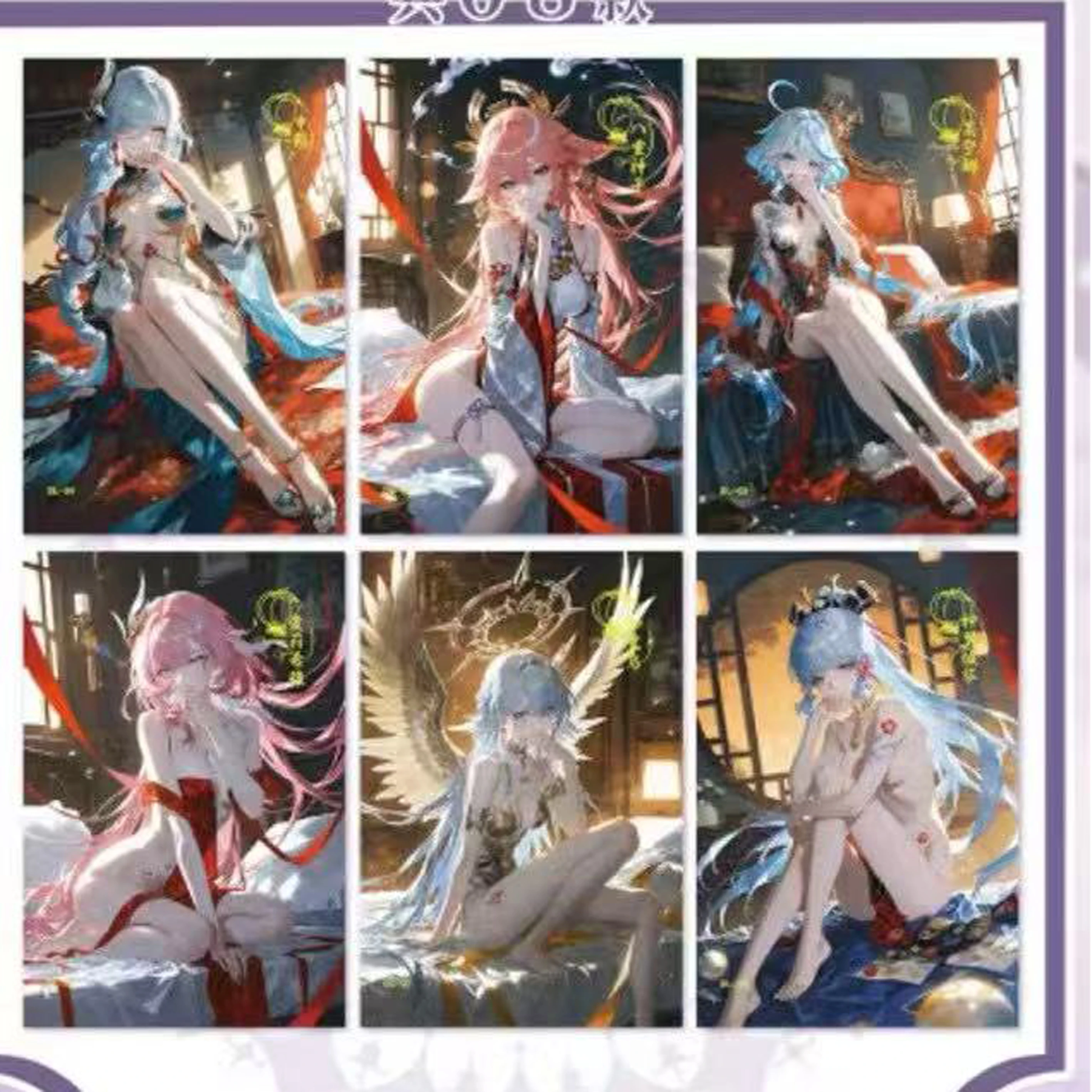Latest Wholesale Goddess Story Collection Card Character Wife Card "Mingyue" A5 Card Game Rare Lover Card Anime Toy Card
