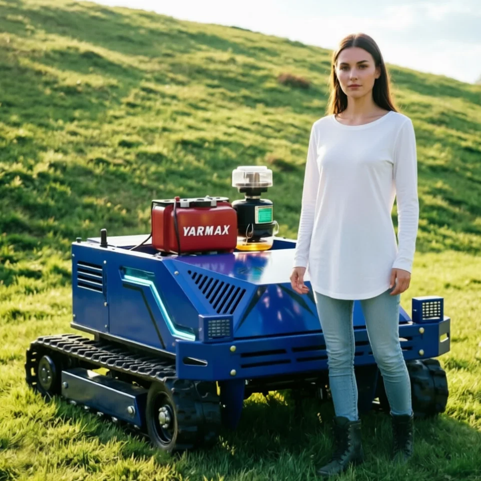

Customized outdoor lawn mower steady petrol grass mower for farm park villa garden daily lawn trimming jobs