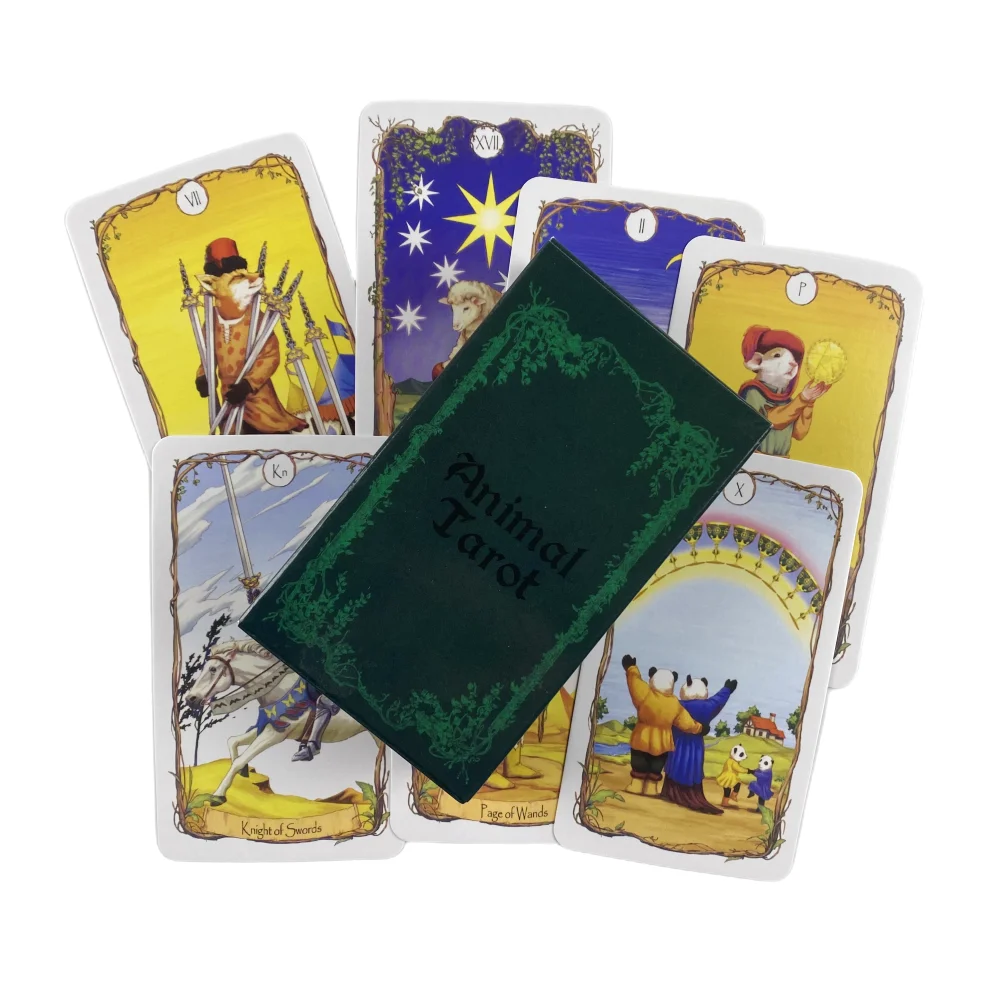 The Rider Of After Tarot Cards Divination Deck English Versions Edition Oracle Board Playing Table Games For Party